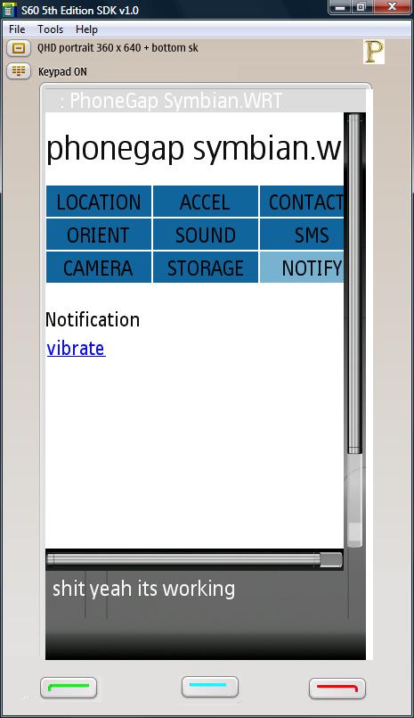 note my amazing javascript console, firebug is crap