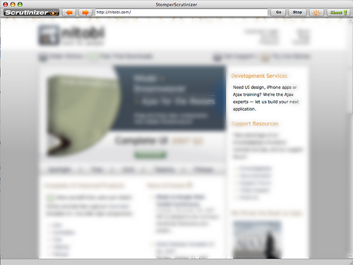 Scrutinizer Screensot