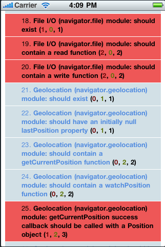 iPhone test results - part 2 iPhone - part 2
