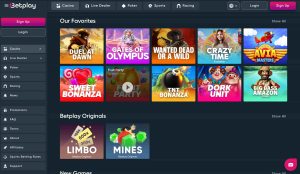 BetPlay crypto casino site