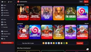 CoinCasino no KYC casino